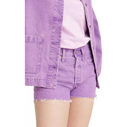 Levi's 501 Original Γυναικείο Σορτς Τζιν Ψηλόμεσο Μωβ 56327-0246
