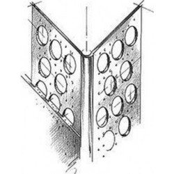KNAUF - Γωνιόκρανο γαλβ. Knauf, 31x31x0,6mm, 3,0m/τεμάχιο