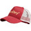 Superdry Vintage Graphic Ανδρικό Καπέλο Jockey με Δίχτυ Snapback Υφασμάτινο Κόκκινο Y9010074A-17I
