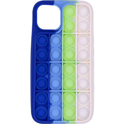 Ancus Pop It Back Cover Blue / Light Blue / Green / White (iPhone 13 / 14)