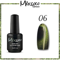 Mixcoco 9D Galaxy 06 Cat Eye Ημιμόνιμο Βερνίκι Νυχιών 15ml