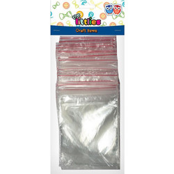 Σακουλάκια zipper The littlies με κλείσιμο ασφαλείας 6X8cm 50τμχ διάφανα (0646643)