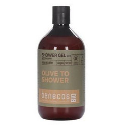 Benecos Olive To Shower Φυτικό Σαμπουάν & Αφρόλουτρο για Επανόρθωση 500ml