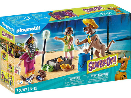Playmobil Scooby-Doo! Περιπέτεια με τον Witch Doctor για 5-12 Ετών 70707