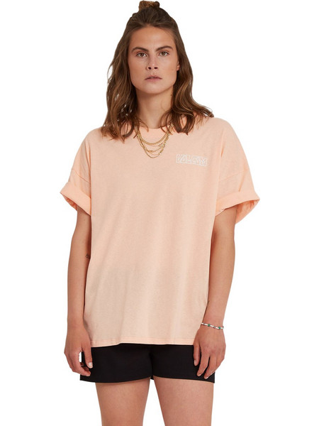 VOLCOM 'VOLTRIP' T-SHIRT ΓΥΝΑΙΚΕΙΟ B3512208-COR (COR/CORAL-BLACK)