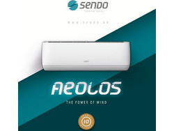 Sendo Aeolos SND-12/ALS White Κλιματιστικό Inverter 12000 BTU A++/A+++ με Ιονιστή και Wi-Fi