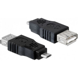 POWERTECH αντάπτορας USB 2.0 σε Micro B CAB-U029, μαύρος CAB-U029