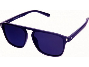 Kost PZ-20102 Blue Ανδρικά Γυαλιά Ηλίου Τετράγωνα Κοκάλινα Μπλε με Μπλε Polarized Φακό