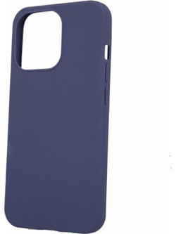Matt TPU case for iPhone 13 6,1" navy blue