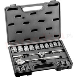 Topex 38D630 Σετ με καρυδάκια 005038 1/2" 21τμχ