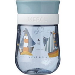Mepal Εκπαιδευτικό Περιμετρικό Ποτηράκι Sailors Bay Blue 300ml
