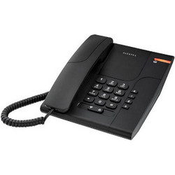 Alcatel Temporis 180 Ενσύρματο Τηλέφωνο Μαύρο