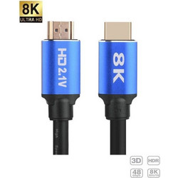 Καλώδιο HDMI 2.1V Braided Cable 8K HDMI Male 3m συμβατό με playstation 5 OEM