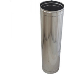 Καπνοτεχνική Αεραγωγός Inox Αμόνωτος Λείος O150 0,50m
