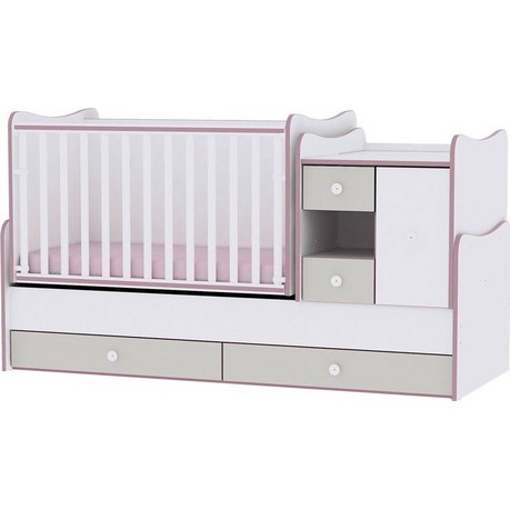 Lorelli Minimax 60x120cm White Pink lorelli-minimax-60x120cm-white-pink
