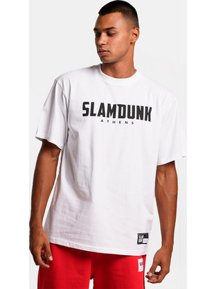 Slamdunk Athens T-Shirt Λευκό SD52210251-02