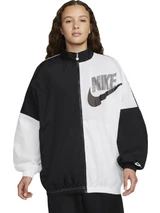 Nike Sportswear Therma-FIT Γυναικείο Μπουφάν Χειμωνιάτικο Puffer Κοντό  Ανθρακί DH4079-010
