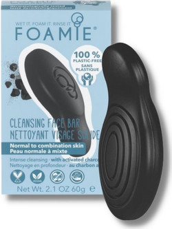 Foamie Too Coal to Be True Μπάρα Σαπουνιού Καθαρισμού Προσώπου 60gr