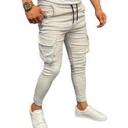Oscar Ανδρικό Παντελόνι Cargo Off White TR101OSC