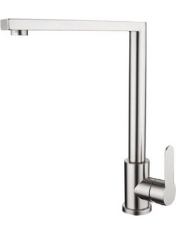 Μπαταρία Κουζίνας Τεράγωνη Ματ Inox The Box SQ-1571