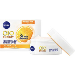 Nivea Q10 Energy Health Glow Day Cream SPF15 50ml