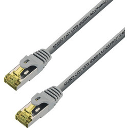 Lanberg S/FTP STP Cat.7 Καλώδιο Δικτύου Ethernet 1.5m Grey