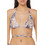 Guess Bikini Top Τριγωνάκι Floral Μπλε E3GJ06MC04R-P7FM