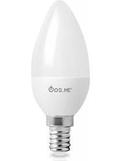 Λάμπα Κερί Led Fos_Me 4.9W 470 Lumens 4000K Ψυχρό φως ημέρας E14 (Μικρό Βιδωτό Ντουί) O37x98mm 44-046239