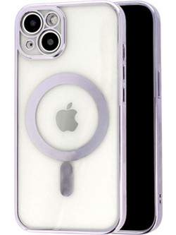 MagSafe Back Cover Σιλικόνης Iphone 11 pro Max Μωβ