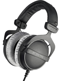 Beyerdynamic DT 770 Pro 250 Ohm Ενσύρματα Ακουστικά Studio Over Ear Μαύρα Γκρι