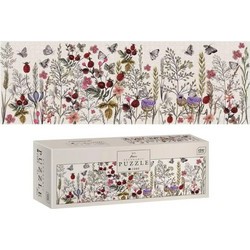 Puzzle interDRUK Panoramic Flowers No1 1000 Κομμάτια