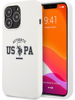 U.S. Polo Assn. Authentic Logo Collection Θήκη προστασίας από σιλικόνη - iPhone 13 Pro