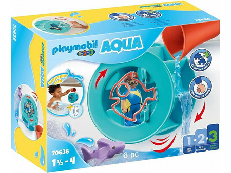 Playmobil Νερόμυλος με Καρχαριάκι για 1,5-4 Ετών 70636