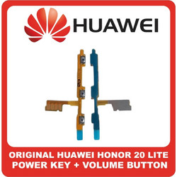 Γνήσια Original Huawei Honor 20 Lite (HRY-LX1T) Power Key Flex Cable On/Off + Volume Key Buttons Καλωδιοταινία Πλήκτρων Εκκίνησης + Έντασης Ήχου (Service Pack By Huawei)