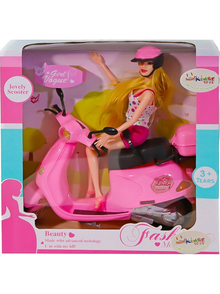 Kider Toys Κούκλα με Vespa