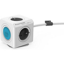 PowerCube Original Extended SmartHome Alexa Voice and app controlled smart socket with cable 1.5m (Grey)