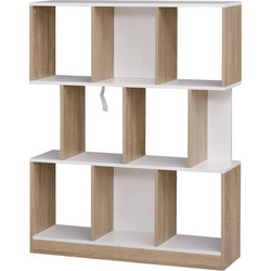 HOMCOM Βιβλιοθήκη 100x30x124cm 836-259AK