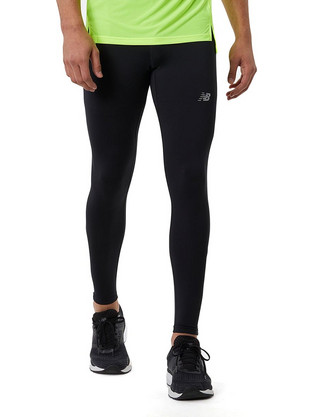 New Balance Ανδρικό Κολάν Μακρύ Μαύρο MP23234-BK