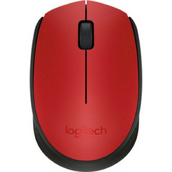 Logitech M171 Ασύρματο Mini Ποντίκι Red