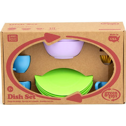 Green Toys Σετ Πιάτων DSH01R