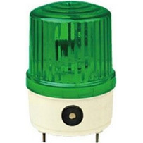 Φαροσειρήνα LED LTE - 5121J 230V AC πράσινη 90db IP45 - 035-036202301