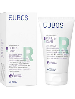 Eubos Cool Calm Redness Relieving Κρέμα Καθαρισμού Προσώπου 150ml