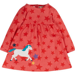 Frugi Παιδικό Φόρεμα Κόκκινο DRA214WMZ
