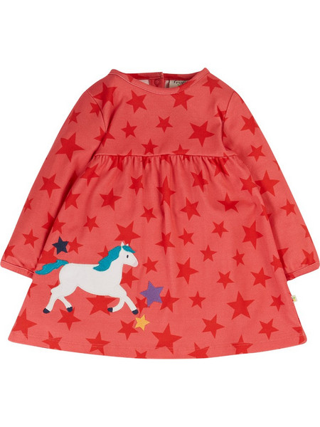Frugi Παιδικό Φόρεμα Κόκκινο DRA214WMZ