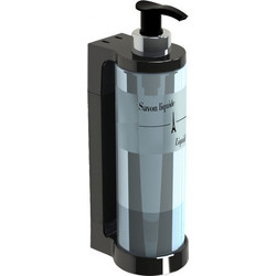 Σαπουνοθήκη, JVD, Isiss 8441767, 300 ml, μαύρη Μαύρο