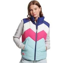 Superdry Αμάνικο Γυναικείο Μπουφάν Κοντό W5011196A-8H7