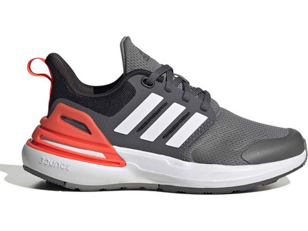 Adidas Rapidasport Bounce Παιδικά Αθλητικά Παπούτσια για Τρέξιμο Ανθρακί HP6130