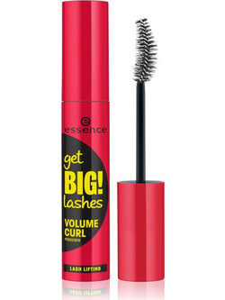 Essence Get Big Lashes Volume Curl Black Mascara για Όγκο & Καμπύλη 12ml