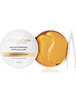 Revolution Skincare Gold Hydrogel Hydrating Eye Patches για Ενυδάτωση με Κολλαγόνο 60τμχ