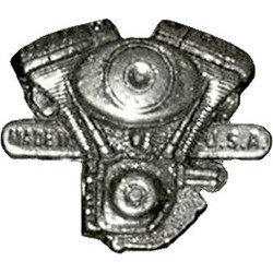 Καρφίτσα-Κονκάρδα Μεταλική V-TWIN ENGINE PIN